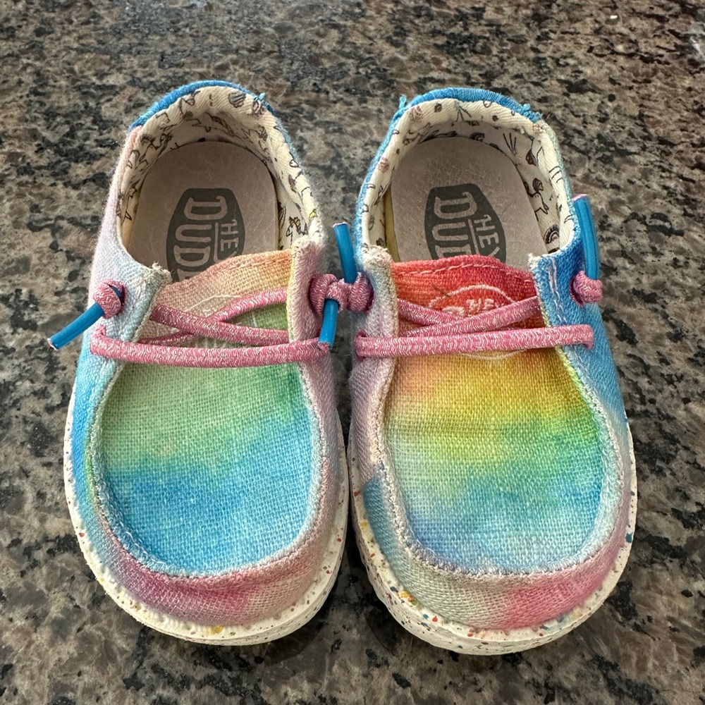 Hey Dude Colorful Kids Shoes
